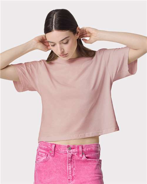American Apparel 102 - Women's Fine Jersey Boxy Tee