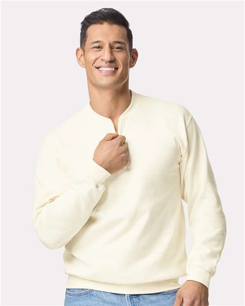 Gildan SF008 - Unisex Softstyle® Midweight 1/4 Zip Sweatshirt