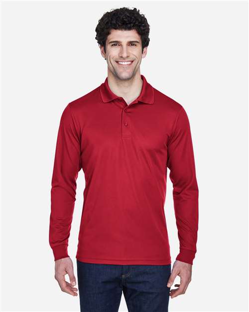 CORE365 88192 - Men's Pinnacle Performance Long Sleeve Piqué Polo