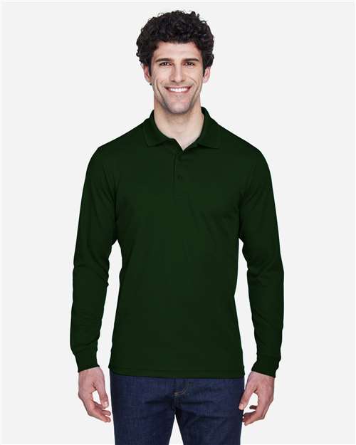 CORE365 88192 - Men's Pinnacle Performance Long Sleeve Piqué Polo
