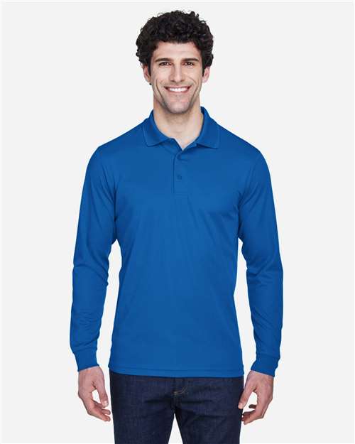 CORE365 88192 - Men's Pinnacle Performance Long Sleeve Piqué Polo