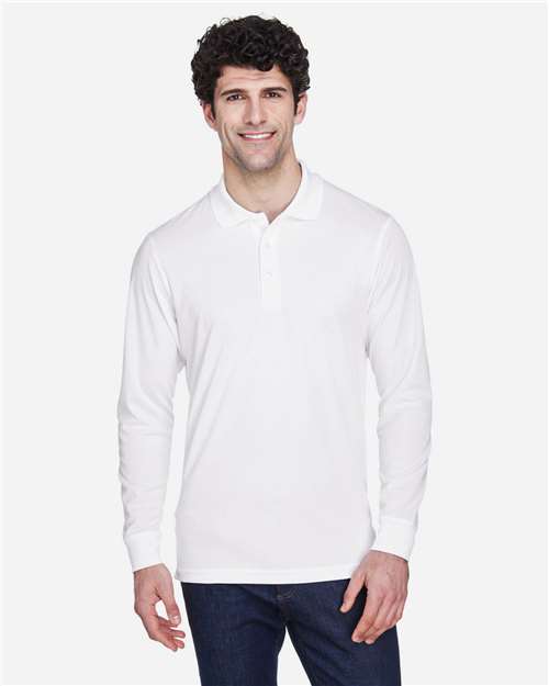 CORE365 88192 - Men's Pinnacle Performance Long Sleeve Piqué Polo