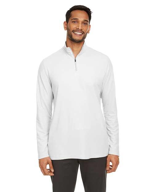 CORE365 CE405 - Men's Fusion ChromaSoft™ Pique Quarter-Zip Pullover