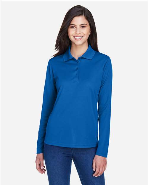 CORE365 78192 - Women's Pinnacle Performance Long Sleeve Piqué Polo