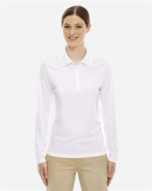 CORE365 78192 - Women's Pinnacle Performance Long Sleeve Piqué Polo
