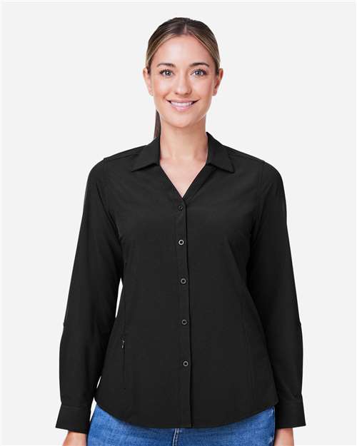 CORE365 CE510LW - Women's Ultra UVP® Marina Shirt