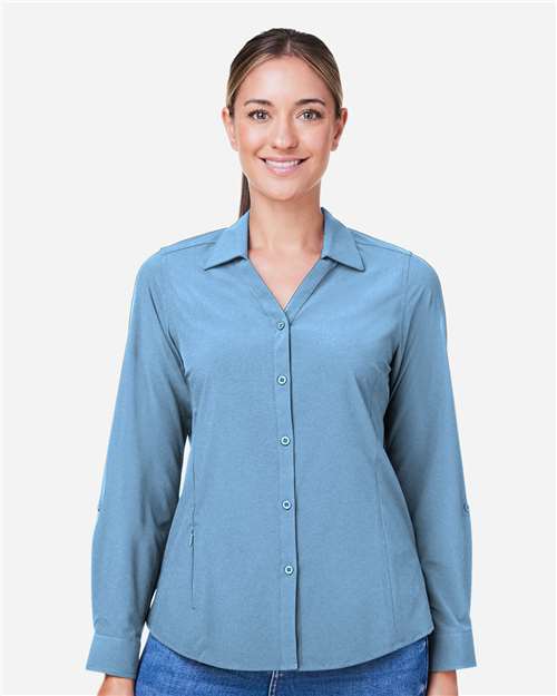 CORE365 CE510LW - Women's Ultra UVP® Marina Shirt