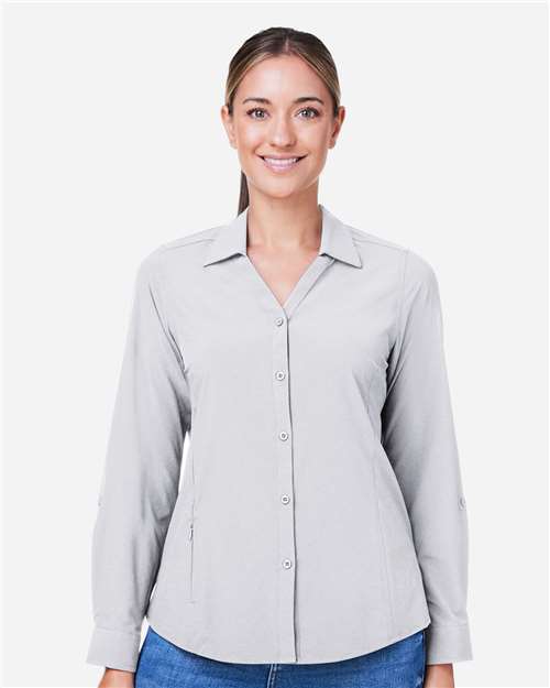 CORE365 CE510LW - Women's Ultra UVP® Marina Shirt