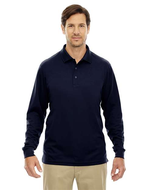 CORE365 88192T - Men's Tall Pinnacle Performance Long Sleeve Piqué Polo