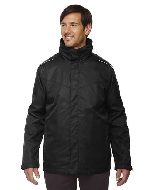 CORE365 88205T - Men's Tall Region 3-in-1 Jacket with Fleece Liner