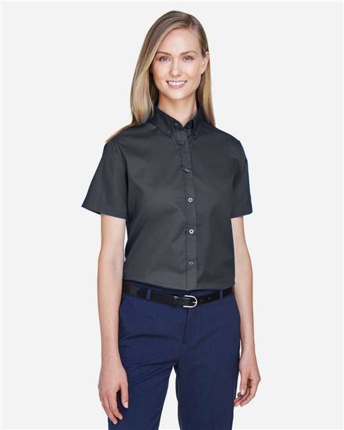CORE365 78194 - Women's Optimum Short Sleeve Twill Shirt