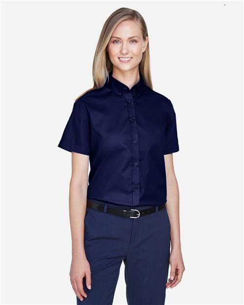 CORE365 78194 - Women's Optimum Short Sleeve Twill Shirt