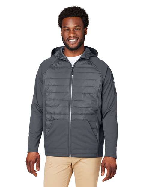 CORE365 CE808 - Unisex Techno Lite Hybrid Hooded Jacket
