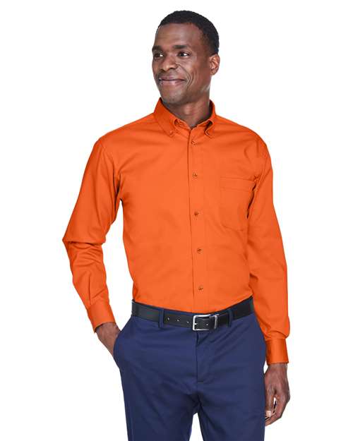 Harriton M500 - Men's Easy Blend™ Twill Shirt