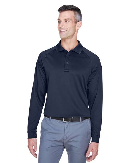 Harriton M211L - Men's Advantage Long Sleeve Tactical Polo