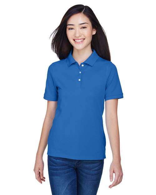 Harriton M265W - Women's Easy Blend Polo