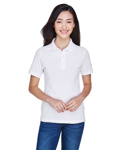 Harriton M265W - Women's Easy Blend Polo