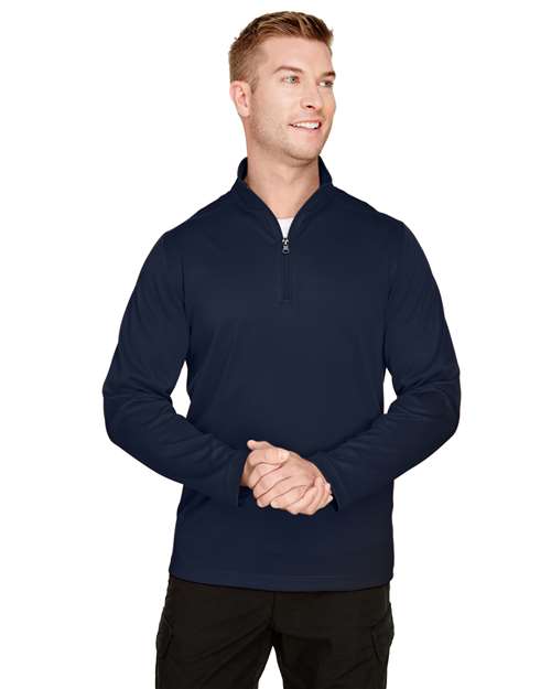 Harriton M748 - Men's Advantage Snag Protection Plus Quarter-Zip Pullover