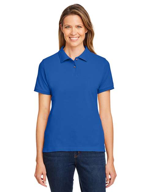 Harriton M200W - Women's Cotton Polo
