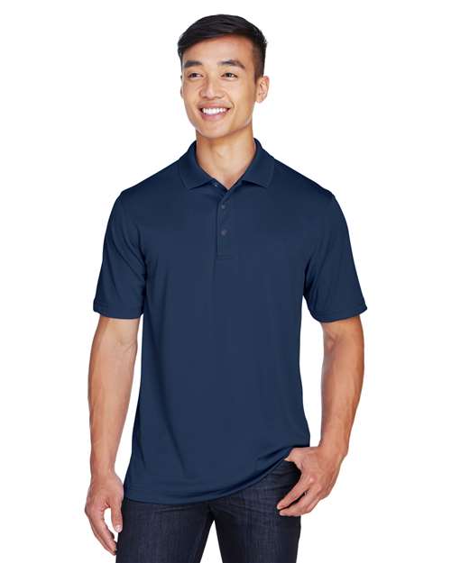 Harriton M345 - Men's Advantage Snag Protection Plus IL Snap Placket Polo