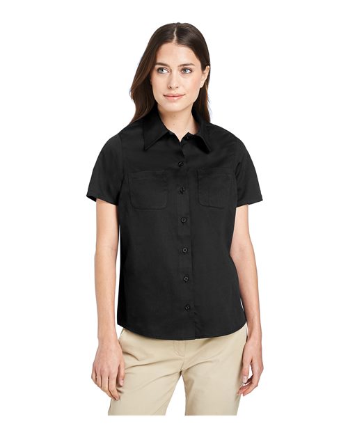 Harriton M585W - Women's Advantage IL Short Sleeve Dress Shirt