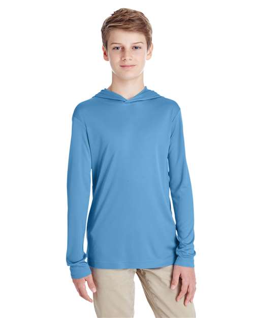 Team 365 TT41Y - Youth Zone Performance Hooded T-Shirt