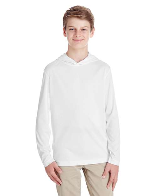 Team 365 TT41Y - Youth Zone Performance Hooded T-Shirt