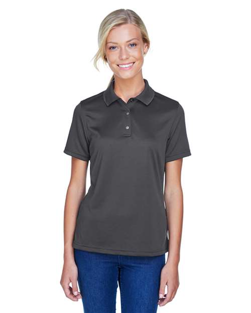 Harriton M345W - Women's Advantage Snag Protection Plus IL Snap Placket Polo