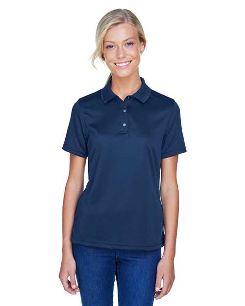Harriton M345W - Women's Advantage Snag Protection Plus IL Snap Placket Polo