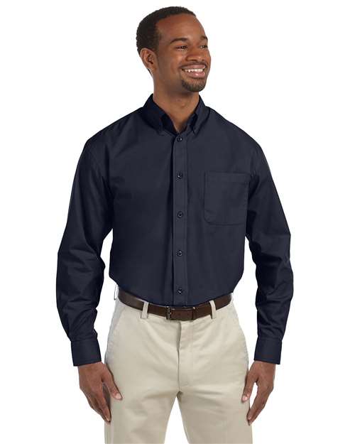 Harriton M510 - Men's Essential Poplin