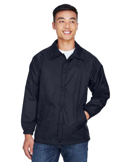 Harriton M775 - Unisex Nylon Staff Jacket
