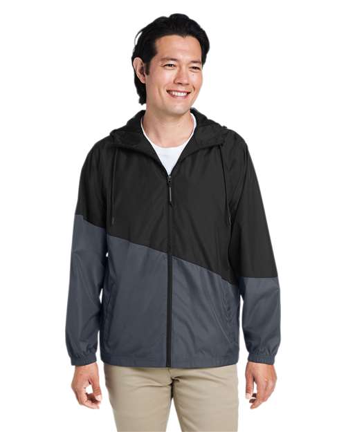 CORE365 CE710 - Unisex Techno Lite Colorblock Windbreaker