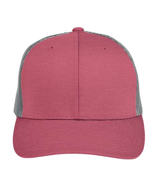 Team 365 TT802Y - Youth Zone Sonic Heather Trucker Cap by Yupoong