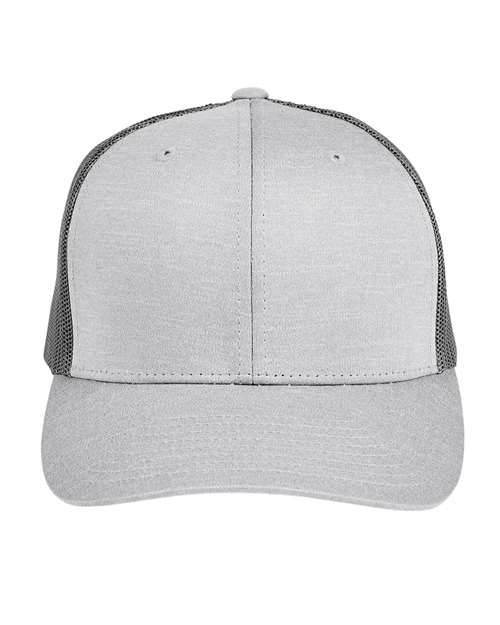 Team 365 TT802 - Zone Sonic Heather Trucker Cap by Yupoong