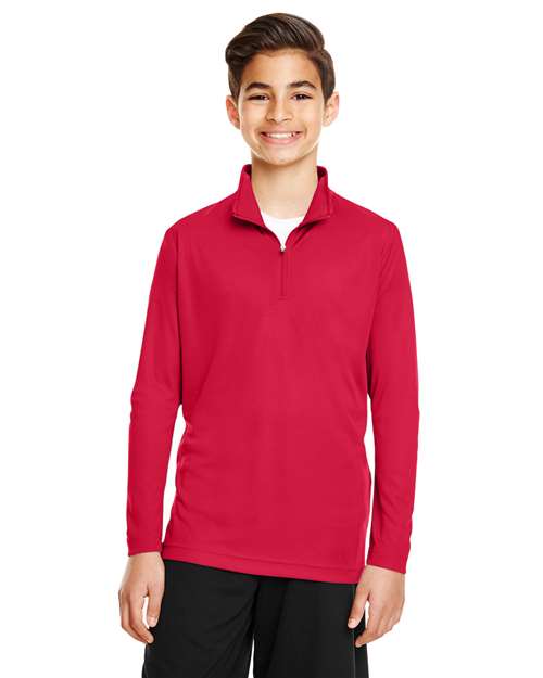 Team 365 TT31Y - Youth Zone Performance Quarter-Zip Pullover