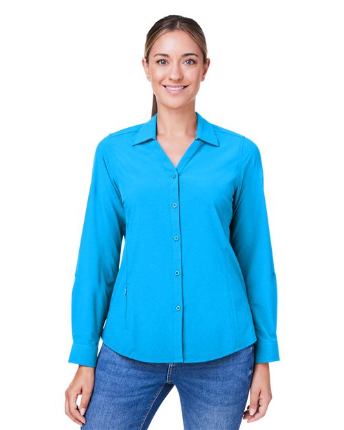 CORE365 CE510LW - Women's Ultra UVP® Marina Shirt