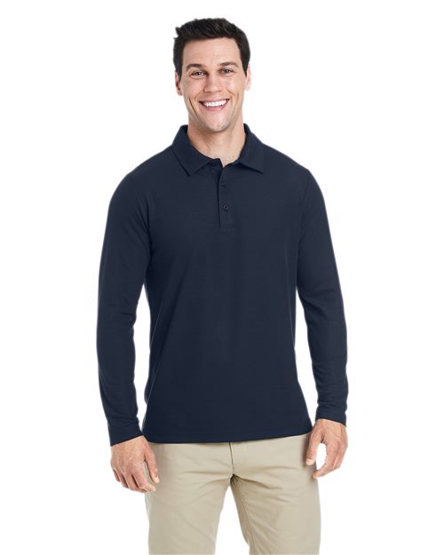 CORE365 CE112L - Men's Fusion ChromaSoft™ Long Sleeve Pique Polo