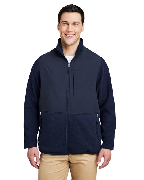 CORE365 CE890 - Men's Journey Summit Hybrid Full-Zip