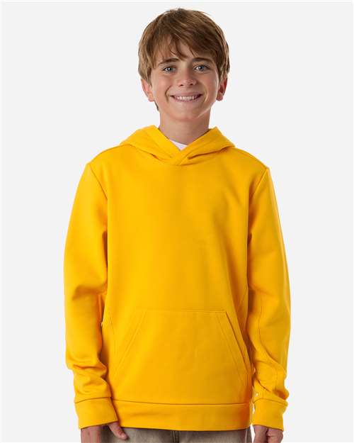 Team 365 TT400Y - Youth Squad Hooded Tech Fleece Pullover