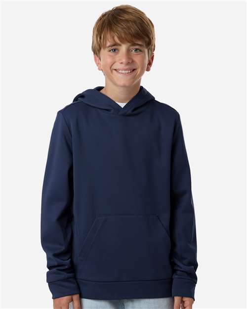 Team 365 TT400Y - Youth Squad Hooded Tech Fleece Pullover