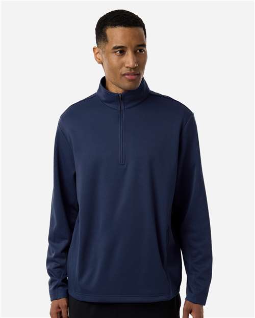Team 365 TT401 - Unisex Squad Cadet Quarter-Zip Tech Fleece Pullover