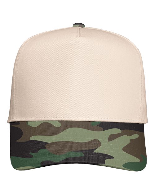 Valucap 8869 - Five-Panel Twill Cap
