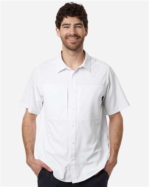 CORE365 CE520 - Men's UltraUVP Shoreline Short Sleeve Staff Shirt
