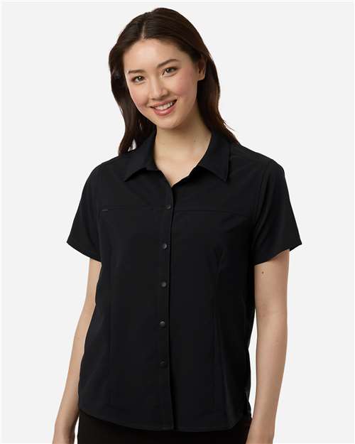 CORE365 CE520W - Women's UltraUVP Shoreline Short Sleeve Staff Shirt