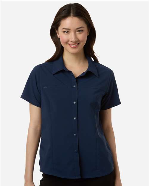 CORE365 CE520W - Women's UltraUVP Shoreline Short Sleeve Staff Shirt