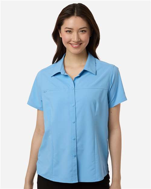 CORE365 CE520W - Women's UltraUVP Shoreline Short Sleeve Staff Shirt