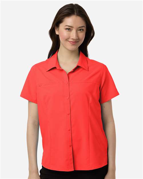CORE365 CE520W - Women's UltraUVP Shoreline Short Sleeve Staff Shirt