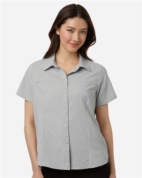 CORE365 CE520W - Women's UltraUVP Shoreline Short Sleeve Staff Shirt