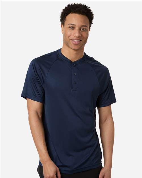 Team 365 TT11HN - Men's Zone Performance Henley