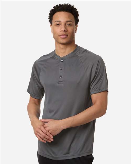 Team 365 TT11HN - Men's Zone Performance Henley